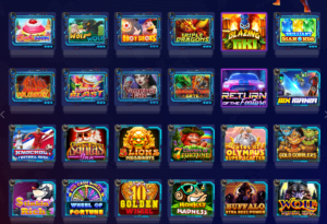 Game Vault lobby showing slot, fishing and other game categories