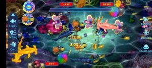 Fish game targets with golden hammerhead on Game Vault