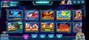  Game Vault slots lobby with Super Volcano, World Cup 2026 and Triple Dragons